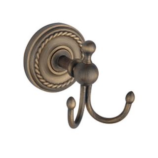 Antique Brass Wall mounted Robe Hook