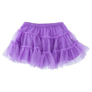 Cherokee Infant Toddler Girls Full Glitter Skirt   Vibrant Orchid 4T