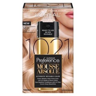 LOreal Paris Superior Preference Mousse Absolue Reusable Hair Color   1021