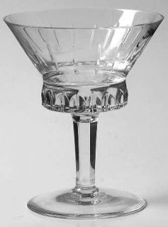 Gorham Richelieu/Rondo Liquor Cocktail   Vertical Cuts On Bowl, Multi Sided Stem