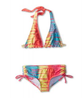 Billabong Kids Tie Dye Halter Set Girls Swimwear Sets (Multi)