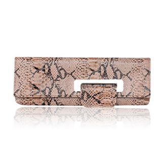 Faux Leather With Animal Print Evening Handbags/ Clutches More Colors Available