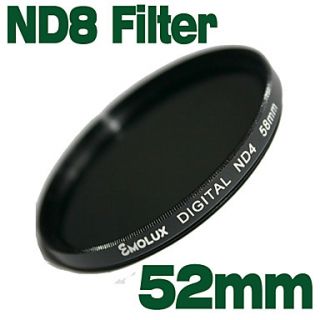 Emolux Neutral Density 52mm ND8 Filter