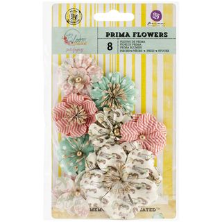 Bloom Flowers paper In Full Bloom 1.75 To 2.75 8/pkg