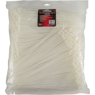 Ironton Multi Pack of Cable Ties   1,000 Pack, 11 Inch L, 50 Lb. Capacity,