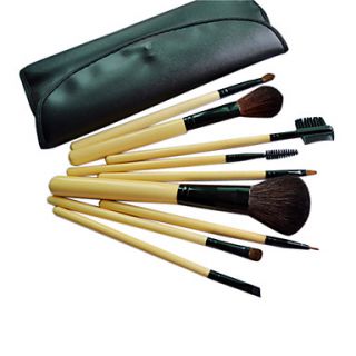 9 Pcs Professional Makeup Brush Set with Free Leather Pouch