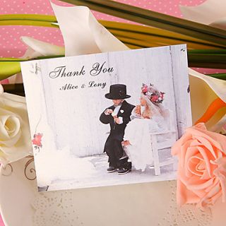 Thank You Card   Happiness (Set of 50)