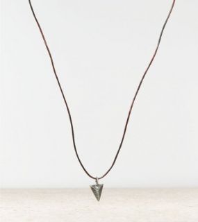 Silver AEO Arrowhead Necklace, Womens One Size