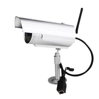 M JPEG Wireless Waterproof Night Vision Ourdoor IP Camera (25m IR Distance)