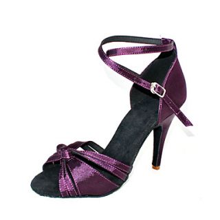 Customized Strappy Satin Latin/Ballroom Performance Sandals (More Colors)
