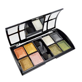 Soft Shimmer 8 Colors Eye Shadow with Free Brush