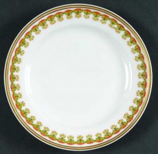 Haviland Schleiger 575 Bread & Butter Plate, Fine China Dinnerware   H&Co,Green