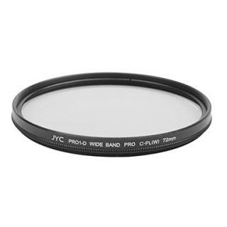 Genuine JYC Super Slim High Performance Wide Band PRO1 CPL Filter 72mm