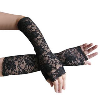 Lace Party/ Evening Elbow Length Gloves (More Colors)