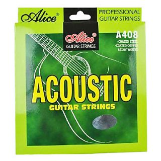 Alice   (A408 L) Steel Acoustic Guitar Strings (012 053)