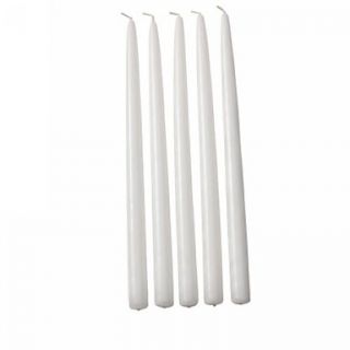 White Taper Unity Candle Set (Set of 5)