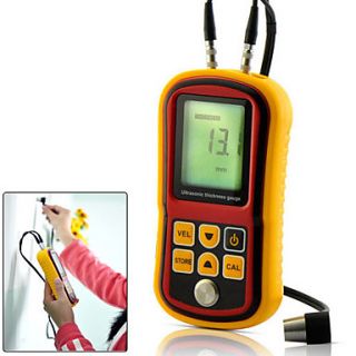 Size Digital Ultrasonic Thickness Gauge with Sound Velocity Measurement