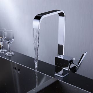 Sprinkle by Lightinthebox   Contemporary Brass Kitchen Faucet (Chrome Finish)