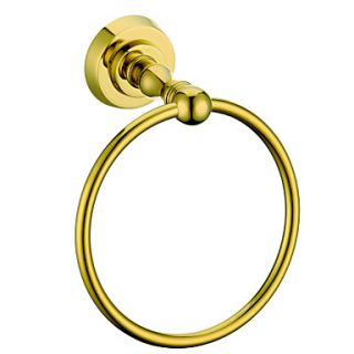 Contemporary Ti PVD Towel Ring