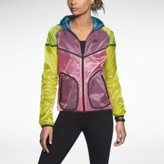 Nike Tech Windrunner Womens Jacket   Laser Crimson