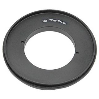 72mm Reverse Ring for Nikon DSLR Cameras