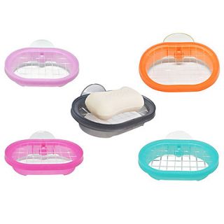 Soap Box with Suction Cup (Assorted Colors)