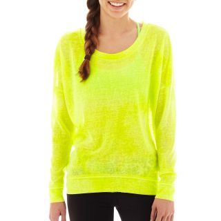 Energie Tie Dyed Sweatshirt, Yellow, Womens