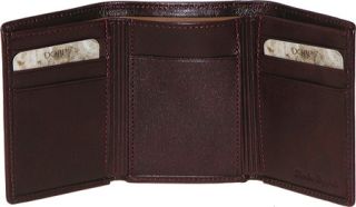 Mens Dopp Verona Three Fold   Burgundy Wallets