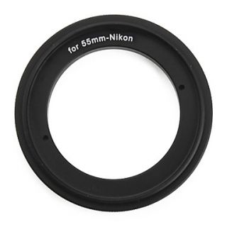 55mm Adapter Ring for Nikon AF AI Mount