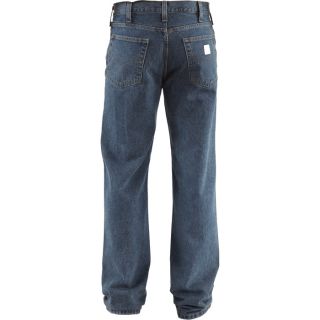 Carhartt Relaxed Fit Straight Leg Jean   Deep Stone, 32 Inch Waist x 30 Inch