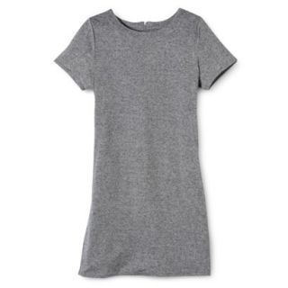 Merona Womens Knit T Shirt Dress   Heather Grey   XXL