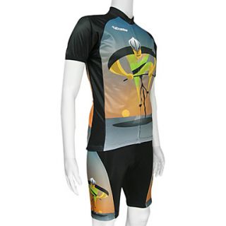 100% Polyester and Quick Dry Mens Cycling Short Suits