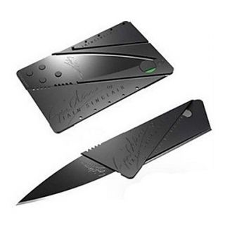 Novelty Credit Card Style Safety Folding Knife