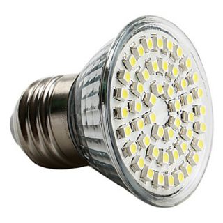 E27 3528 SMD 48 LED White 120 150LM Light Bulb (230V, 2.5 3W)