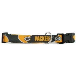 Green Bay Packers Large Dog Collar