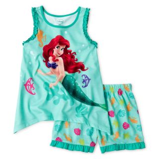 Disney Ariel 2 pc. Sleep Set   Girls 2 10, Green, Girls