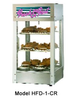 Star Manufacturing Humidified Display Cabinet w/ 1 Door & Universal Rack, Stainless, 240/1V