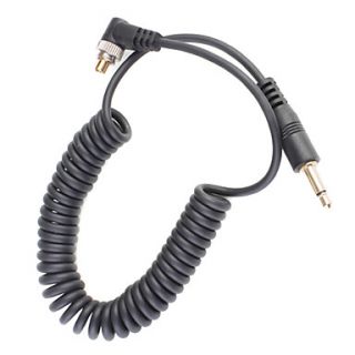 3.5mm to Male Sync Cable Cord with Screw Lock 1m