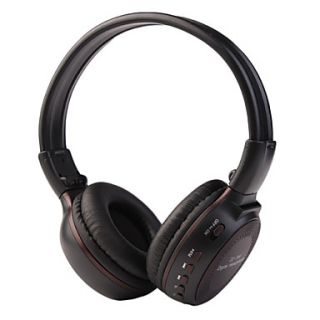 Multi function  FM Headphone with SD Card Slot(Black,Yellow)