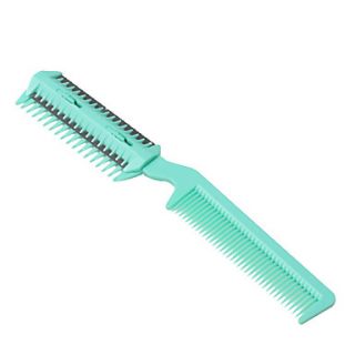 Hair Trimmer Comb for Pets (Green,4 Blade Included)
