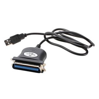 USB to 36 Pin Parallel Printer Cable Adapter