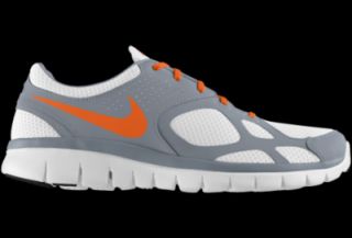 Nike Flex 2012 Run iD Custom (Wide) Kids Running Shoes (3.5y 6y)   Orange