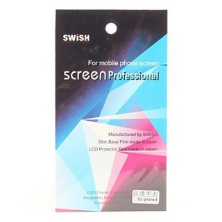 High Transparency Screen Protector with Cleaning Cloth for iPhone 5