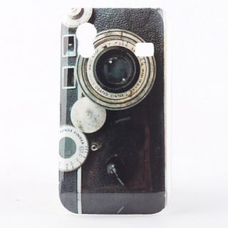 Retro Design Camera Pattern Hard Case for Samsung Galaxy Ace S5830