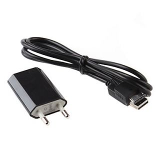 EU Plug USB Charging Cable for PS Vita