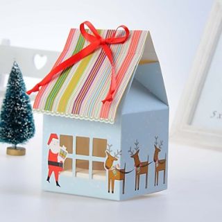 Lovely Christmas Design Cake Box (Set of 12)