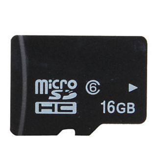 16GB Class 6 Micro SD/TF SDHC Memory Card