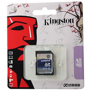 4GB Kingston Class 4 SD/TF SDHC Flash Memory Card