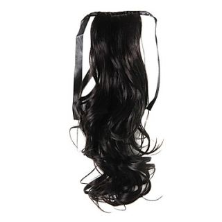 16 inch 1 Piece Light Brown Ponytails Hair Extensions