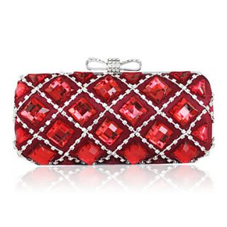Shining Satin with Crystal Evening Handbags/Clucthes(More Colors)